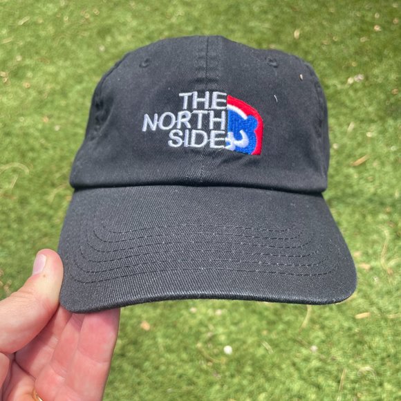Season Caps Other - The North Side Unisex Black Chicago Cubs Adjustable Dad Hat